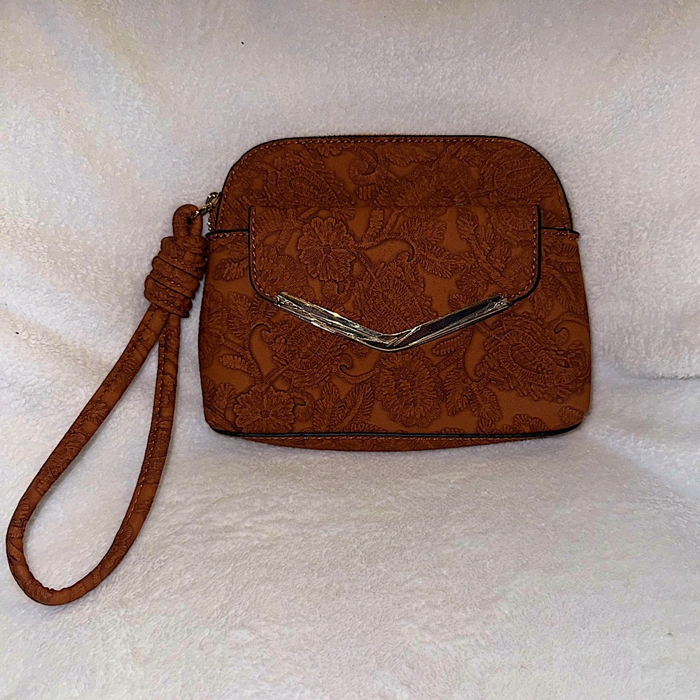Brown Wristlet